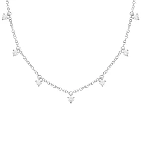 14K GOLD DIAMOND CHARLIE NECKLACE