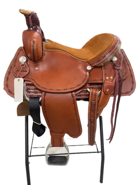 17" Dakota Roping Saddle 554