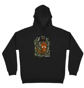 Adults Cozy Hoodie - Croc By Graham Kenyon