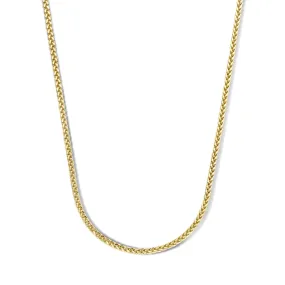 Aidee Sharla 14 karat gold link necklace