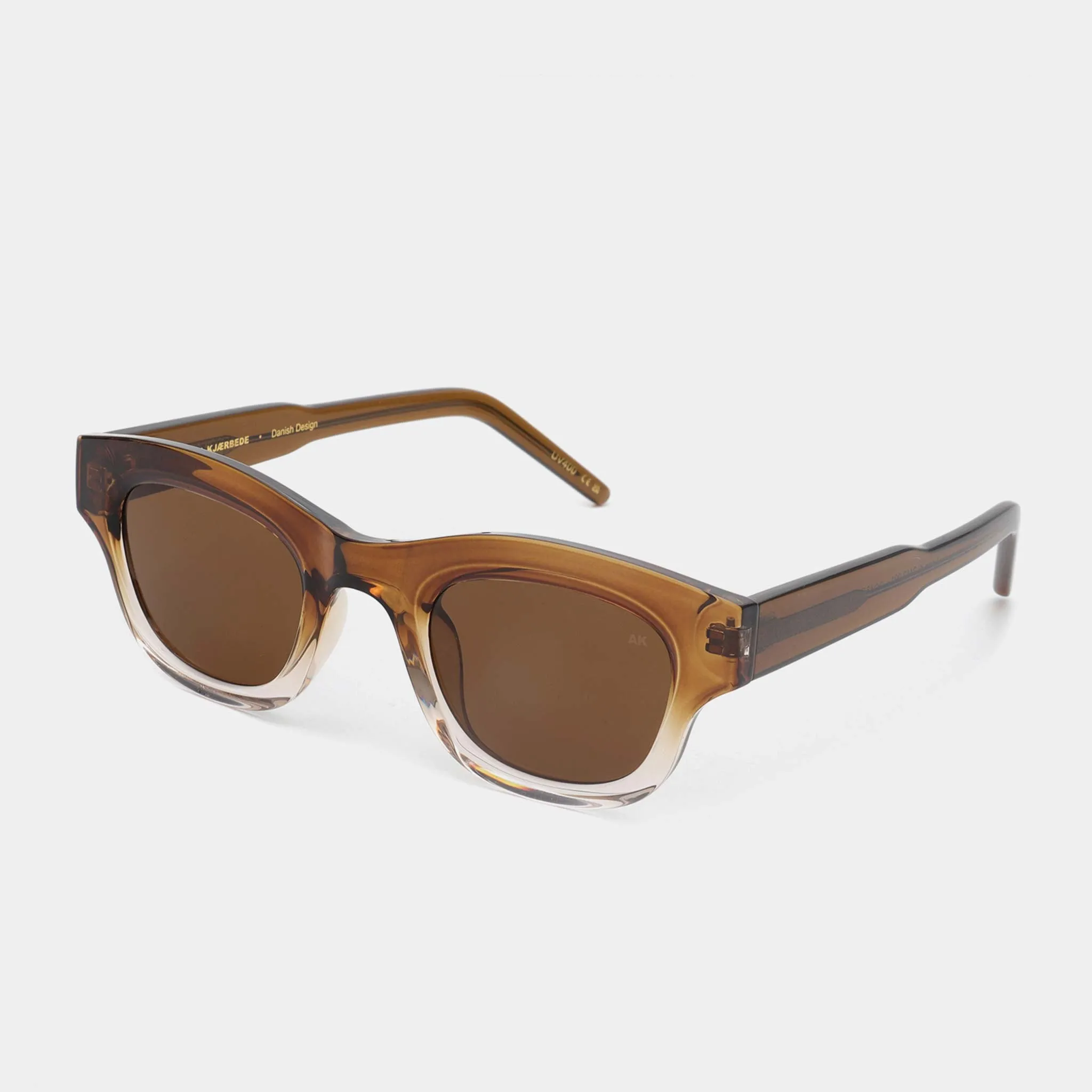 A.Kjaerbede Lane Smoke Champagne Sunglasses