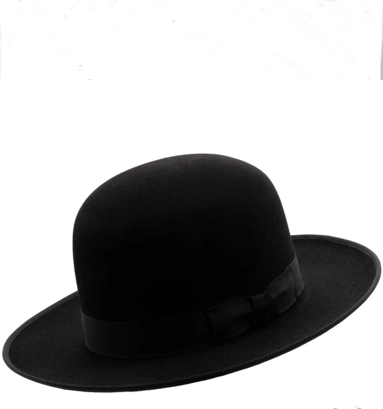 Akubra - Squatter - Open Crown - Black