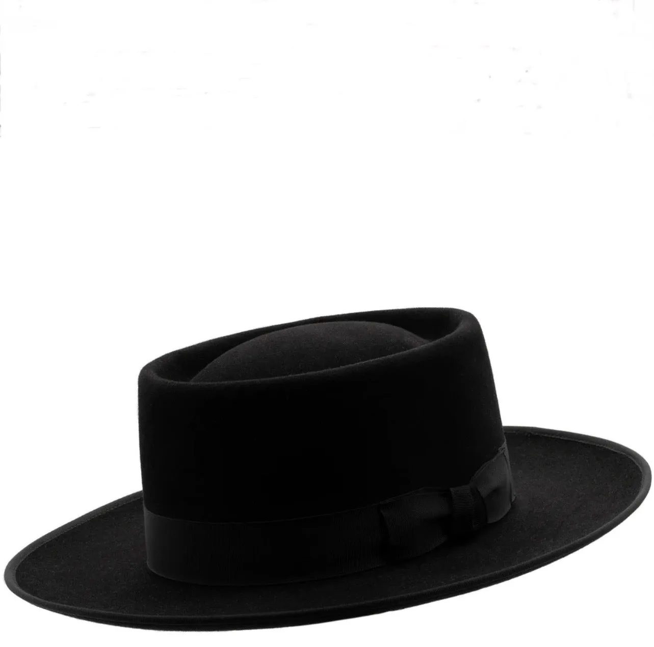 Akubra - Squatter - Open Crown - Black