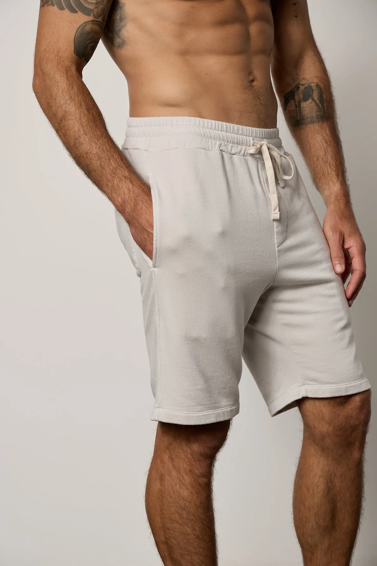 ATLAS LUXE FLEECE DRAWSTRING SHORT