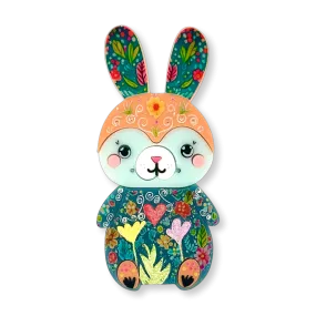 Bella the bunny 🐰 - brooch