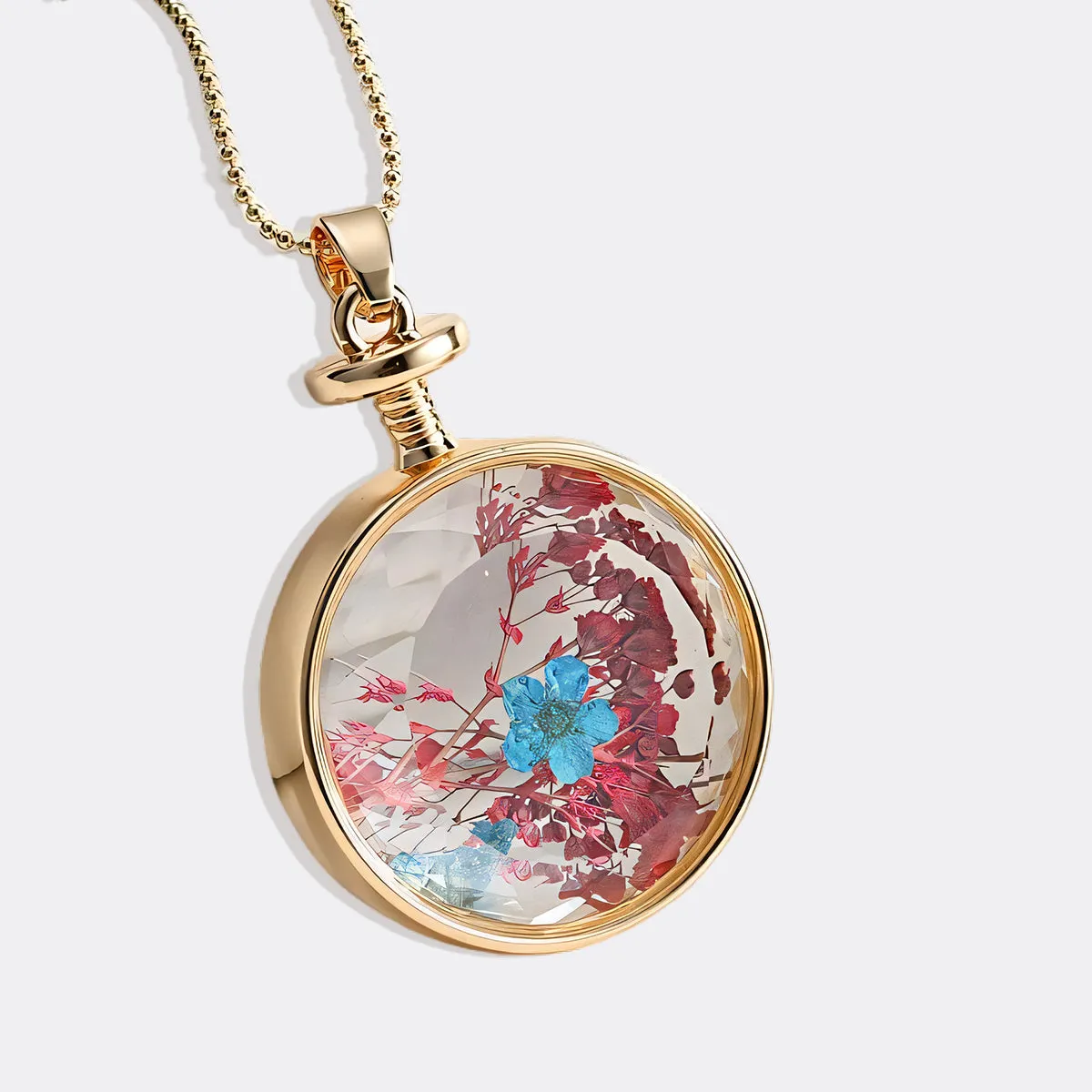 Bohemian Flower Necklace