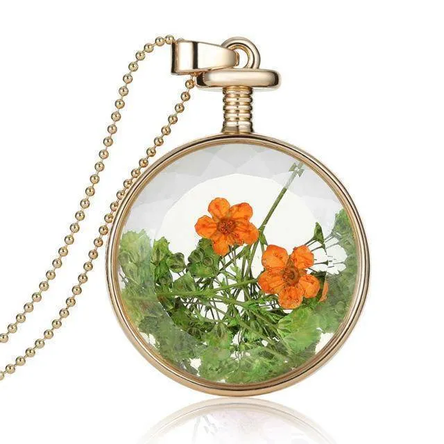 Bohemian Flower Necklace