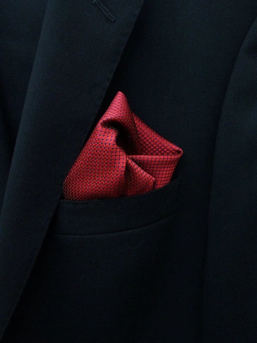 Boy's Pocket Square 22253 Red