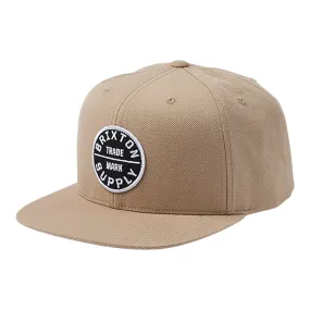 Brixton Oath III Snapback - Sand