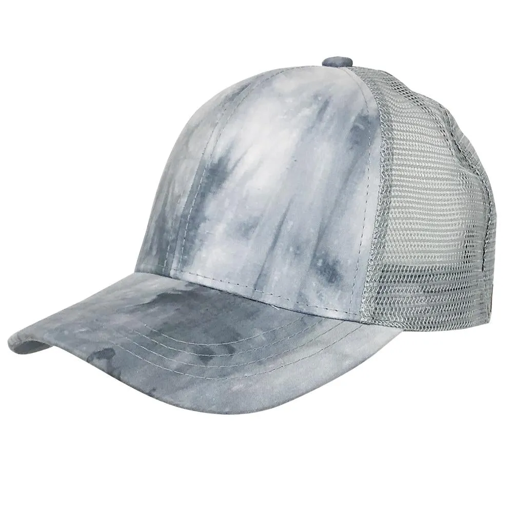 BT-5 C.C Pony Caps Light Grey Tie Dye