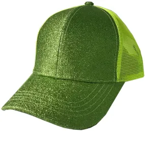 BT-6 METALLIC PONY CAP LIME