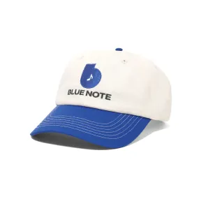 Premium Natural Royal Blue 6-Panel Cap - Butter Goods Finest Logo