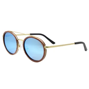 Caden Wood & Metal Sunglasses