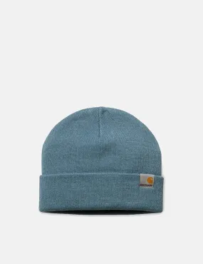 Carhartt-WIP Stratus Low Beanie Hat - Mossa Blue