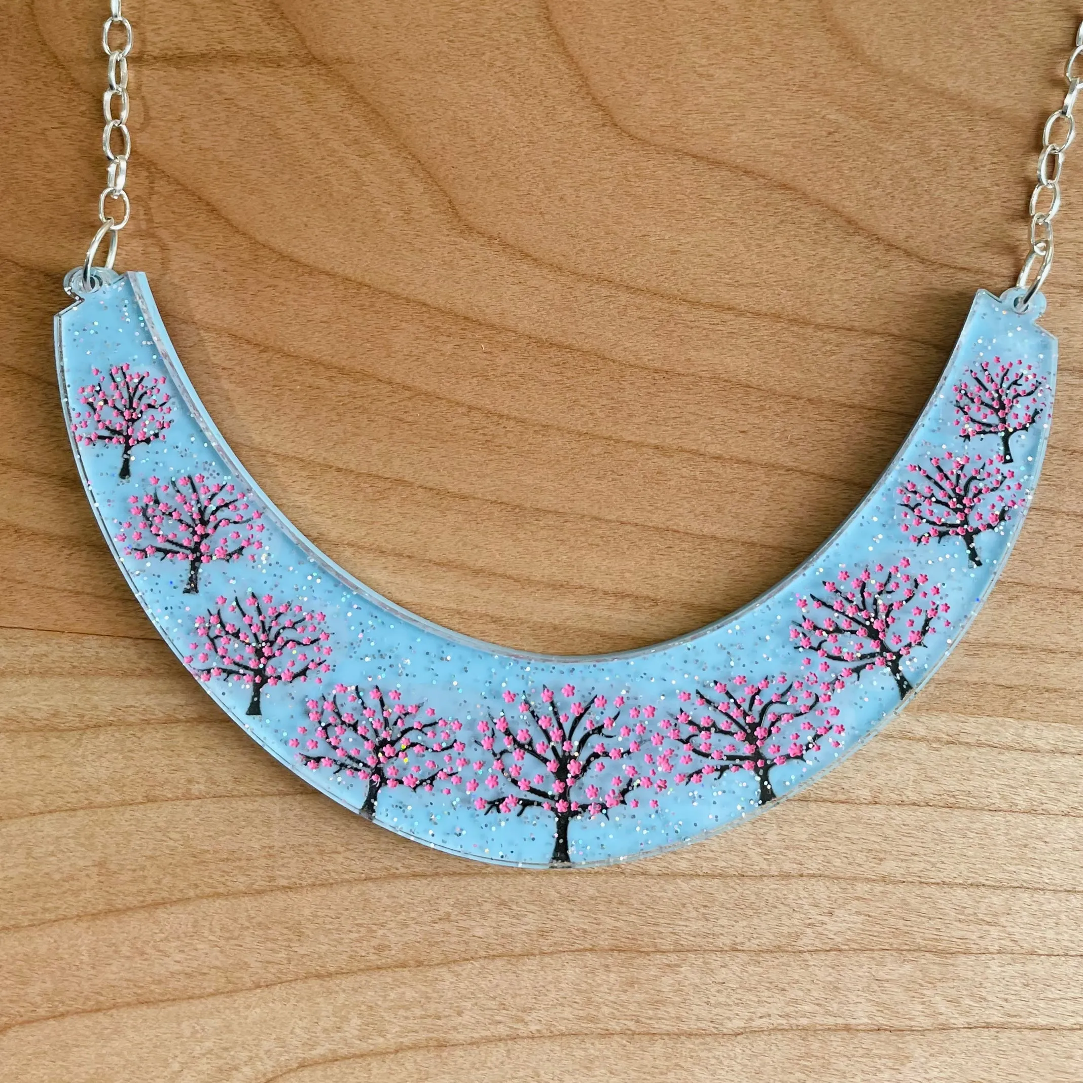 Cherry Blossom tree - necklace