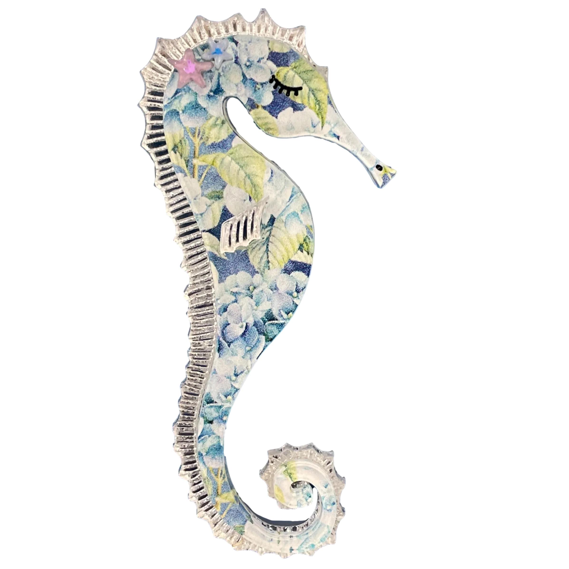 Cleo the Seahorse  - Brooch