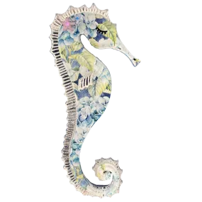 Cleo the Seahorse  - Brooch