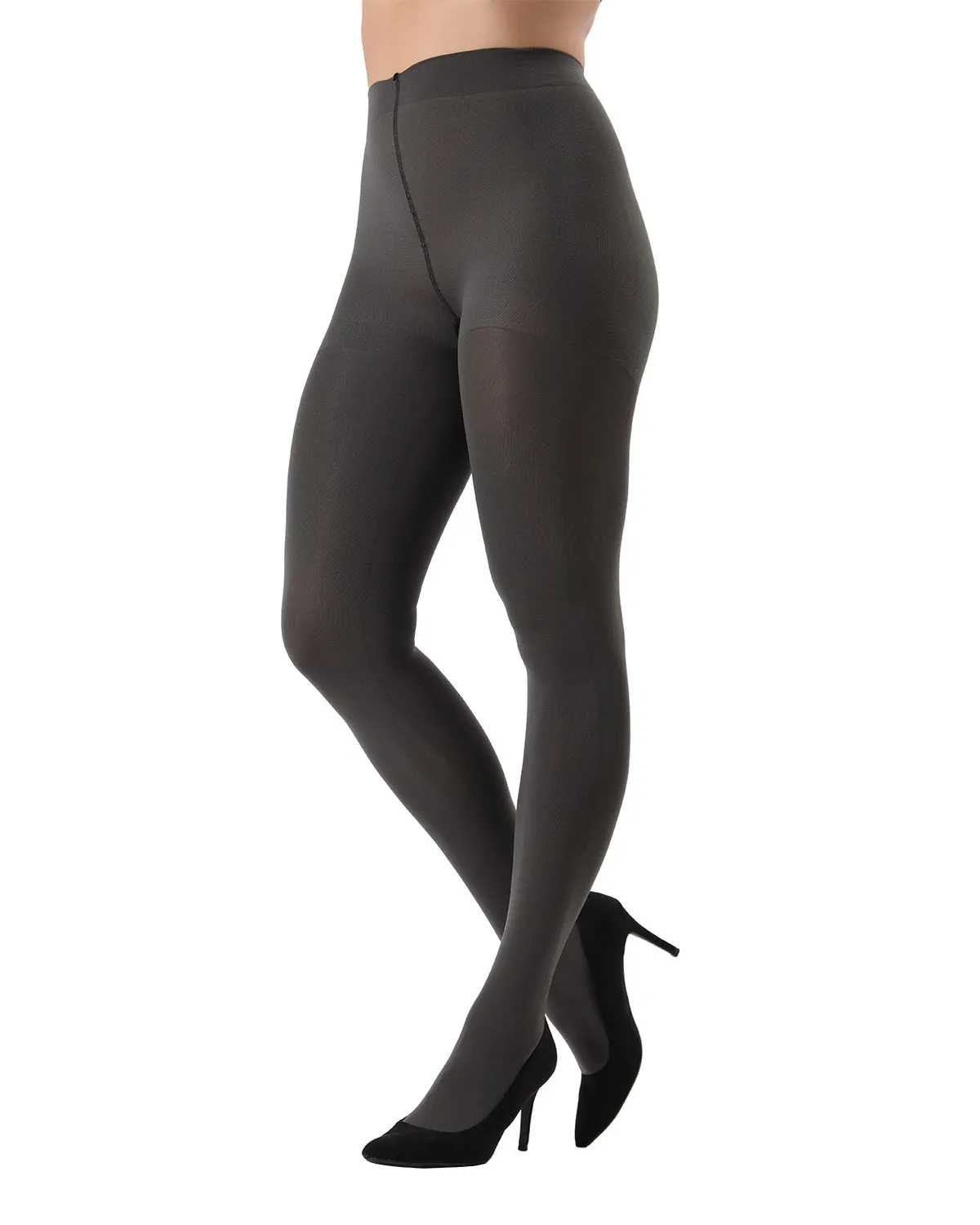 Completely Opaque Control Top Tights