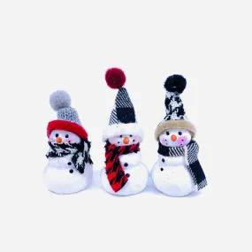 Cozy Snowmen Pocket Charm PT43