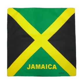 CTM® Cotton Jamaica Flag Bandana Set (Pack of 12)