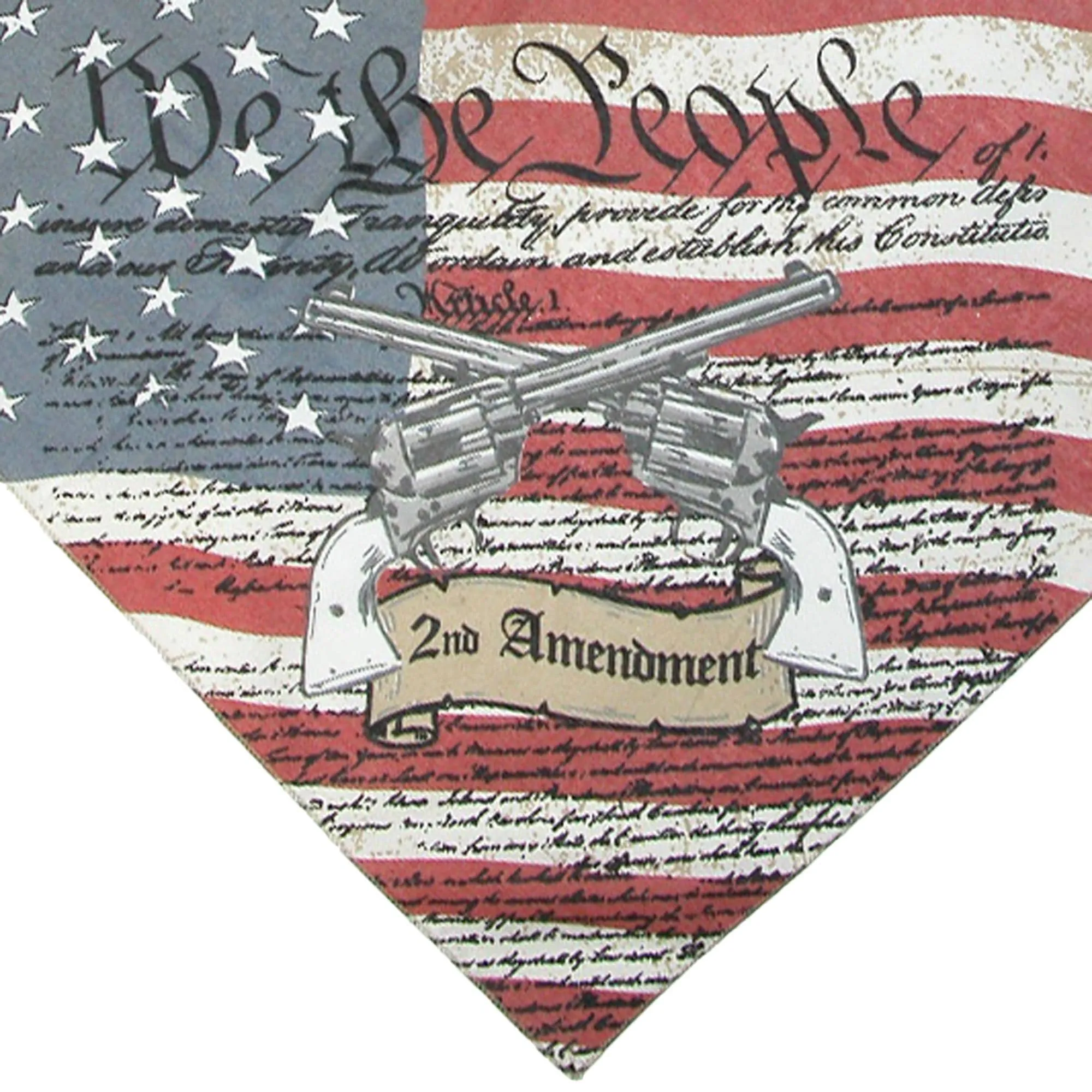 CTM® Cotton Second Amendment Bandana