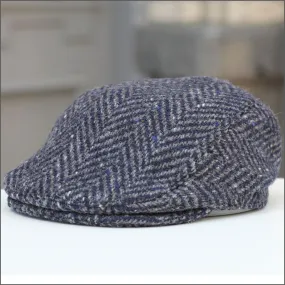 Donegal Longford Blue Tweed Cap 