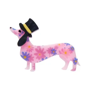 Erstwilder Mini Dogs - Dapper Dachshund Mini Brooch