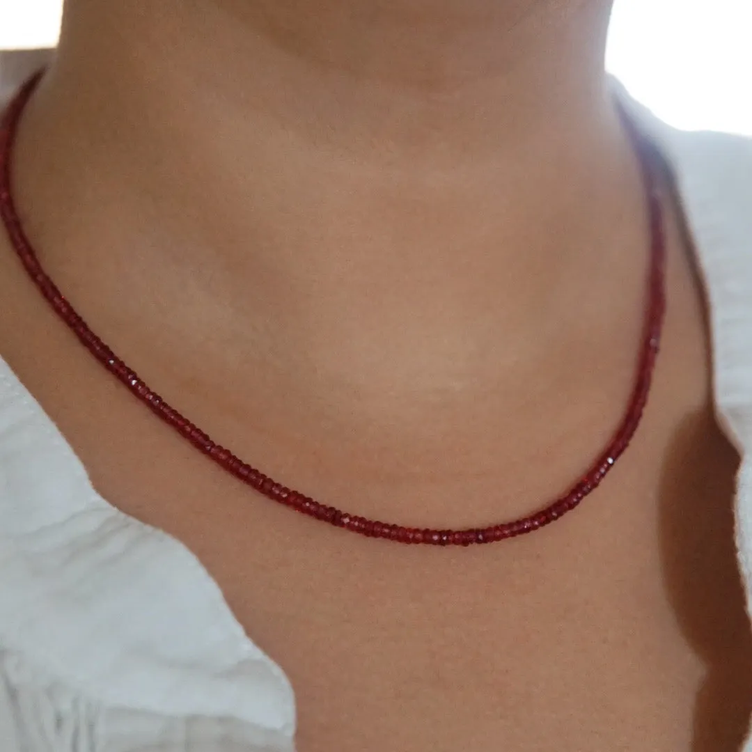 Full Semi-Precious Gemstone Necklace