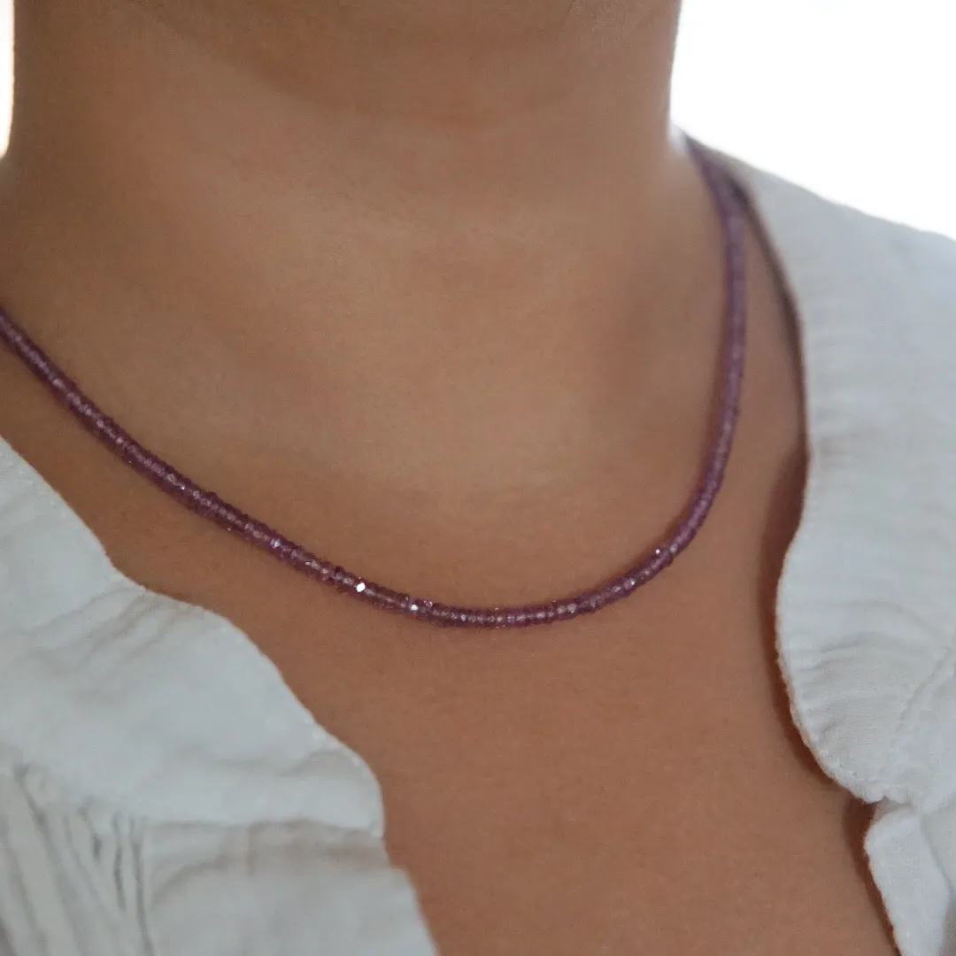 Full Semi-Precious Gemstone Necklace