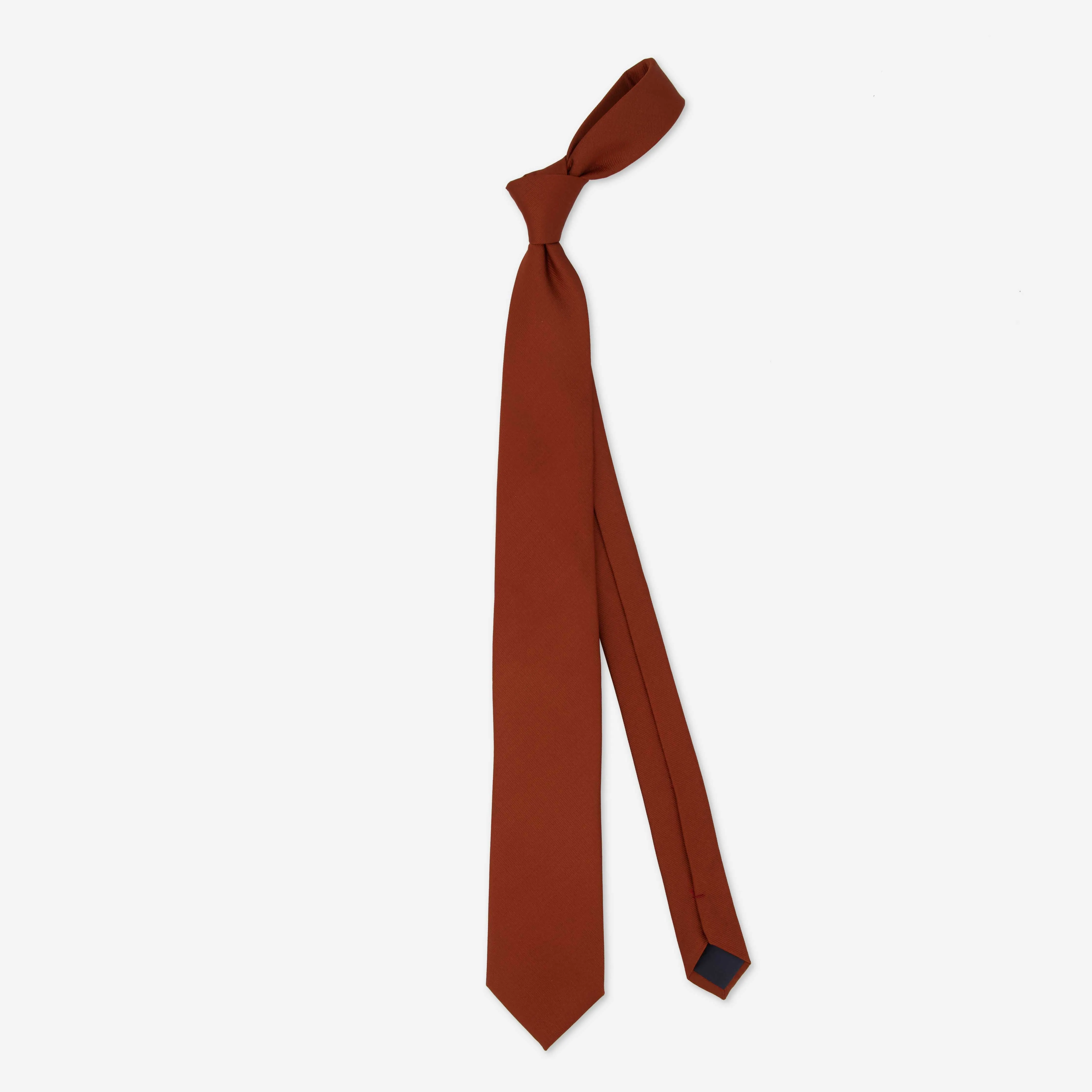 Grosgrain Solid Copper Tie