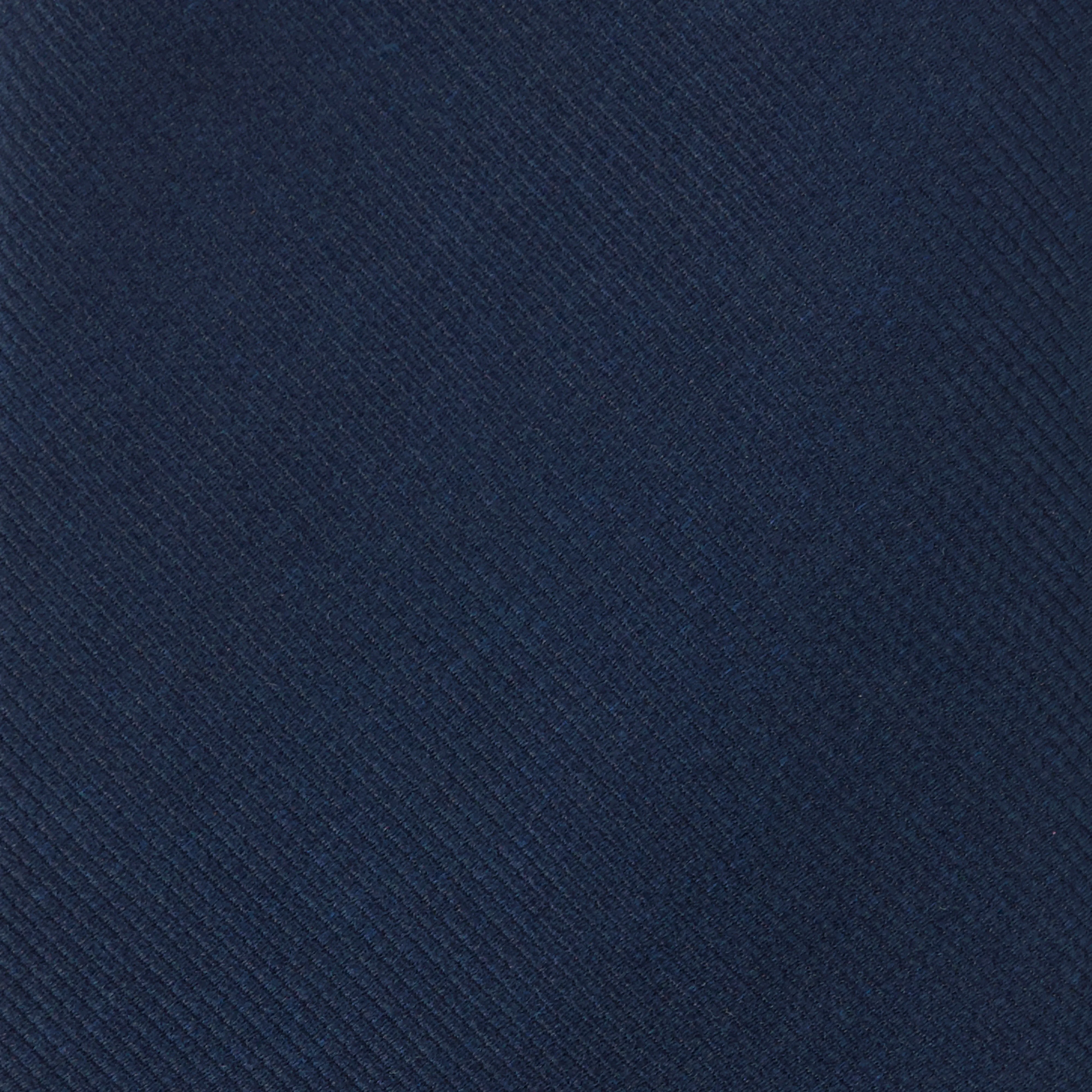 Grosgrain Solid Midnight Navy Tie