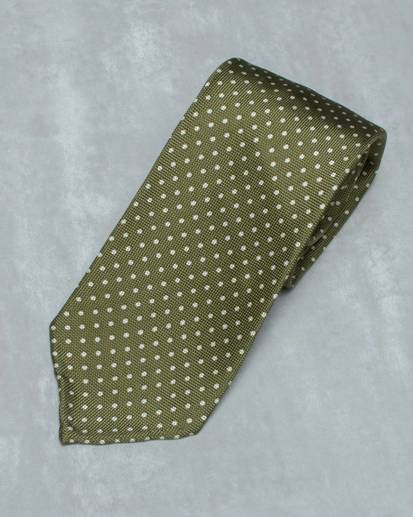 Handmade Vintage 7-Fold Silk Tie #1394