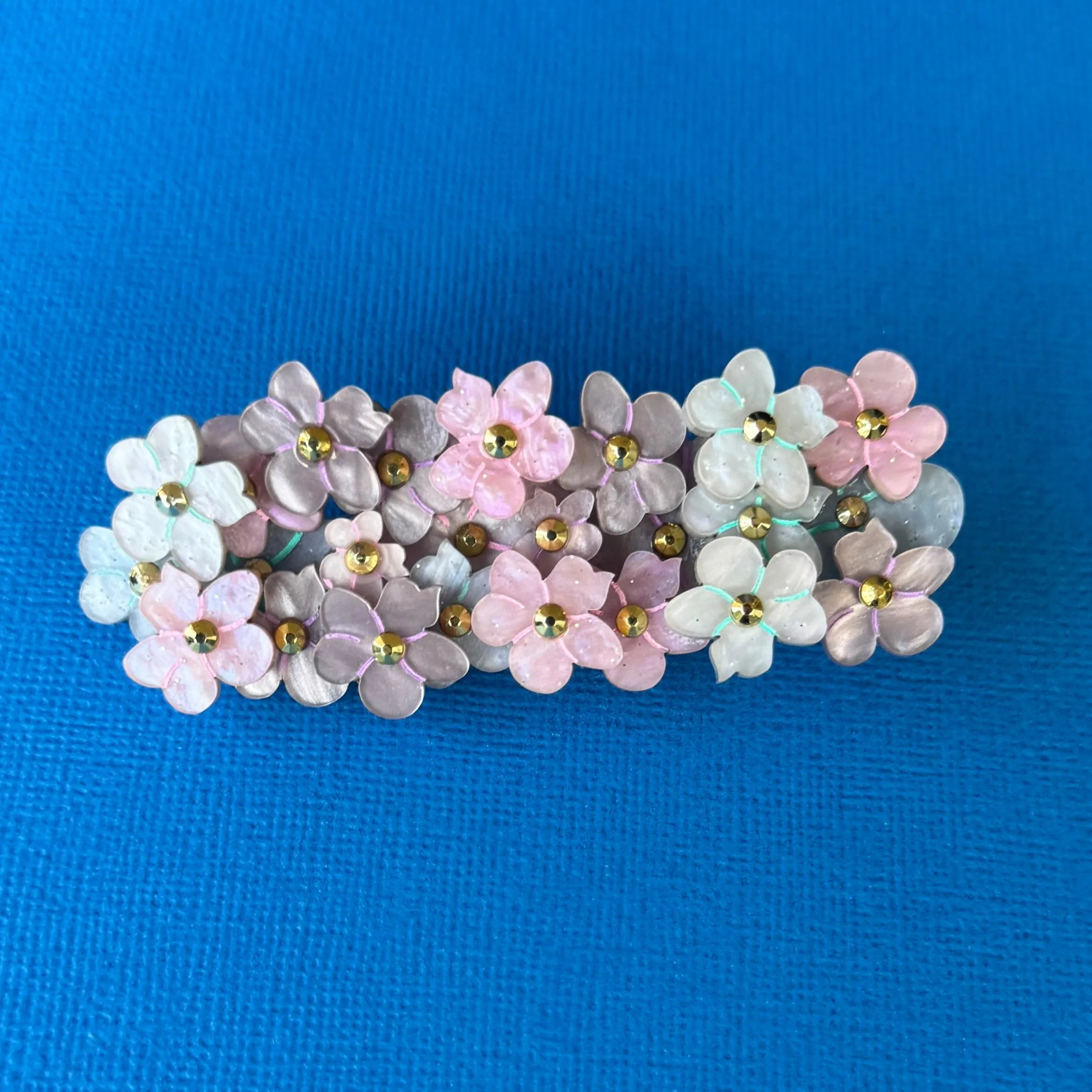 Hydrangea - hair clip - Set of 2