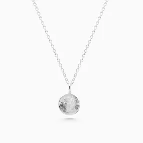 Impression Necklace | White Gold