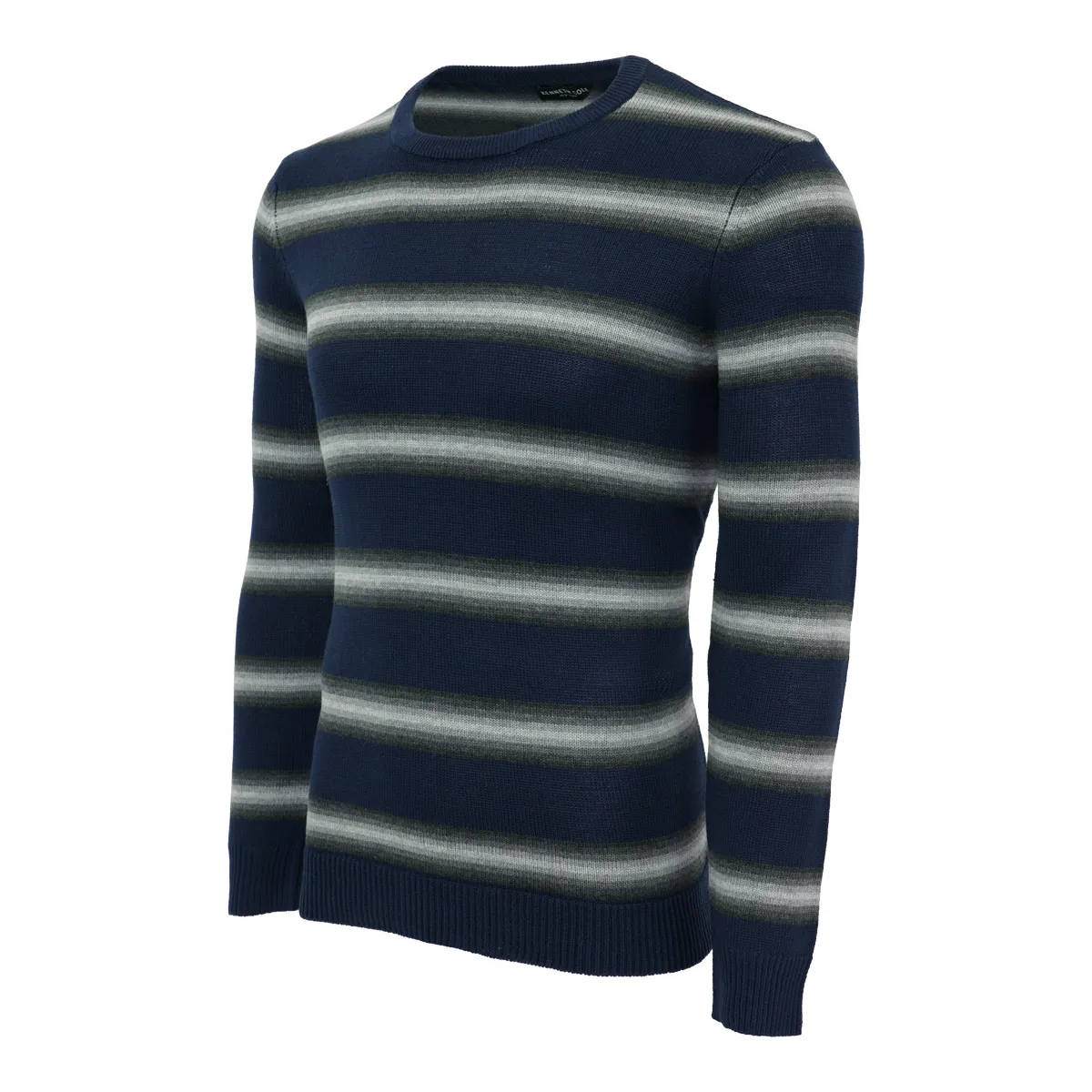 Kenneth Cole New York Men's Ombre Stripe Sweater