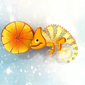 Orange 🍊 - hair clip