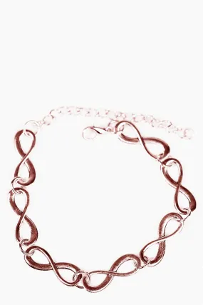 Paparazzi Accessories  - PAPARAZZI "GIVE ME TIME" #B617 Peg - COPPER INFINITY BRACELET