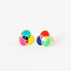 RGB & CMYK Earrings