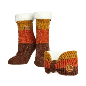 Roll To Hit Sherpa Sock & Headband Set