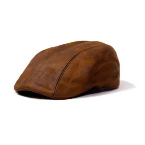 Saint Martin - Faux Leather Driver Cap