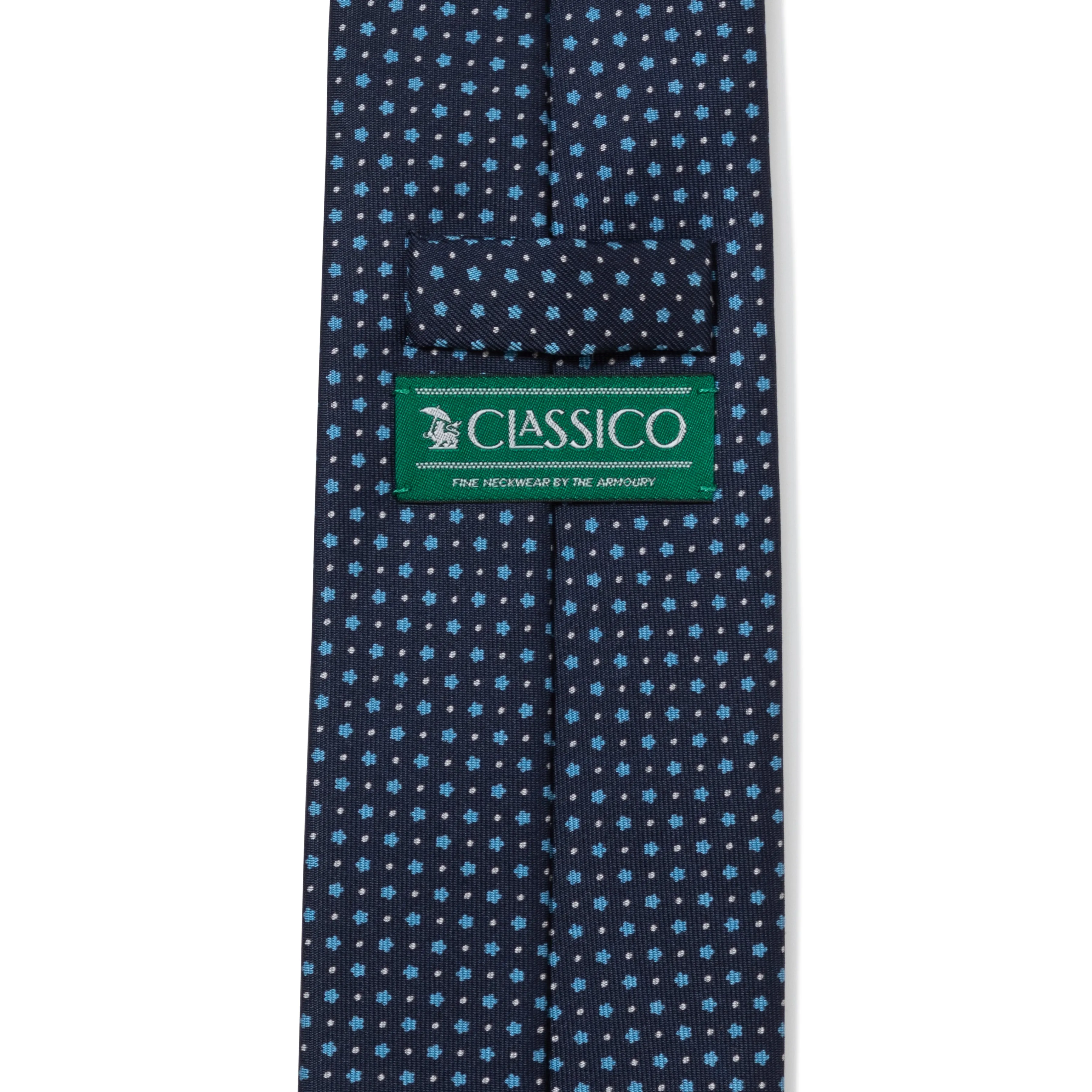 Silk Micro Floral Classico Tie