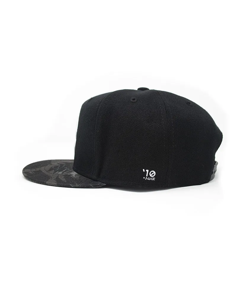 Stealth Monogram Snapback Hat