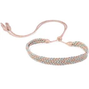 Zena Choker in Rose Gold Sage